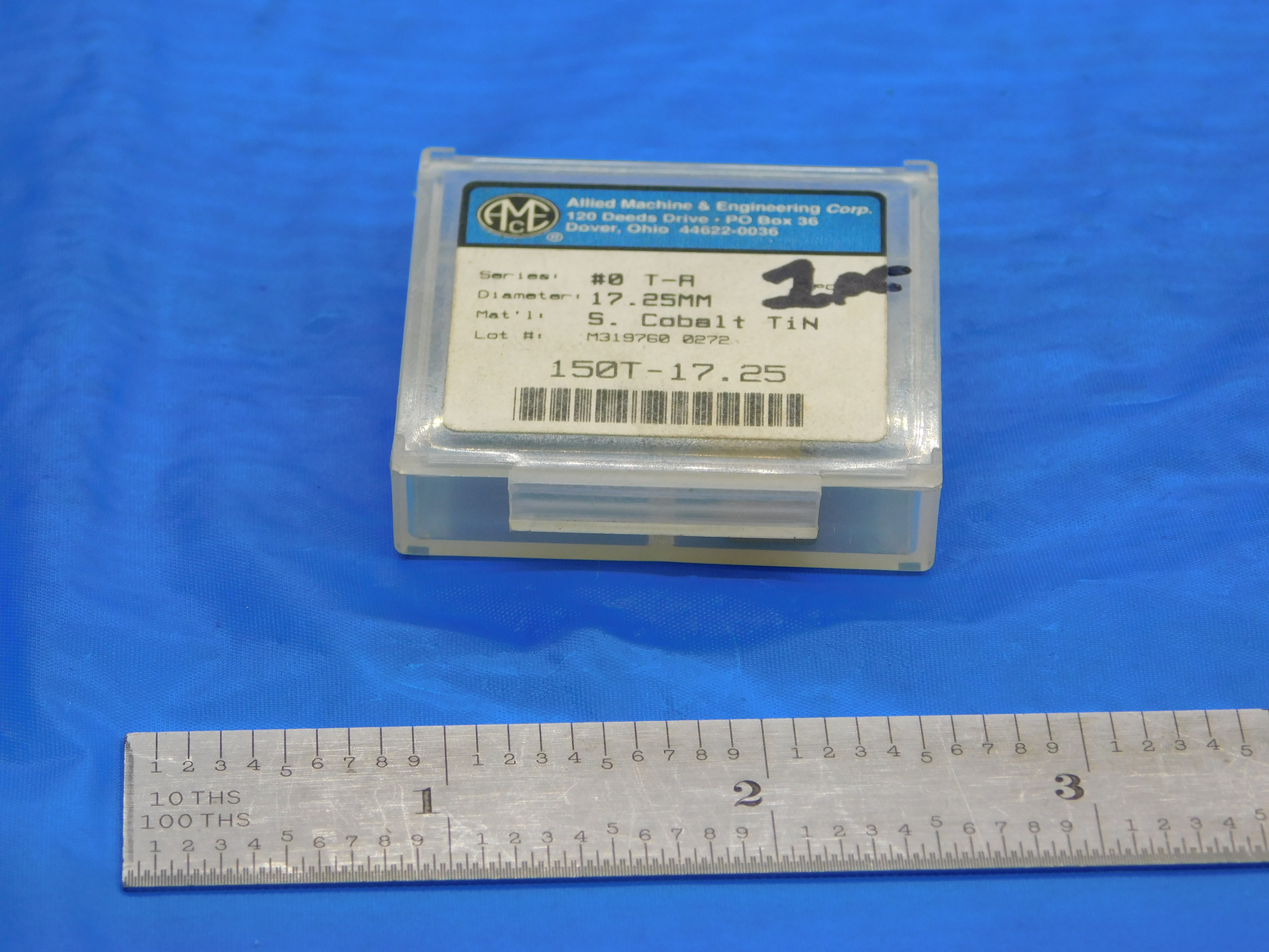 1pc NEW AMEC 17.25mm SERIES #0 150T-17.25 TiN COATED COBALT SPADE DRILL  INSERT | eBay