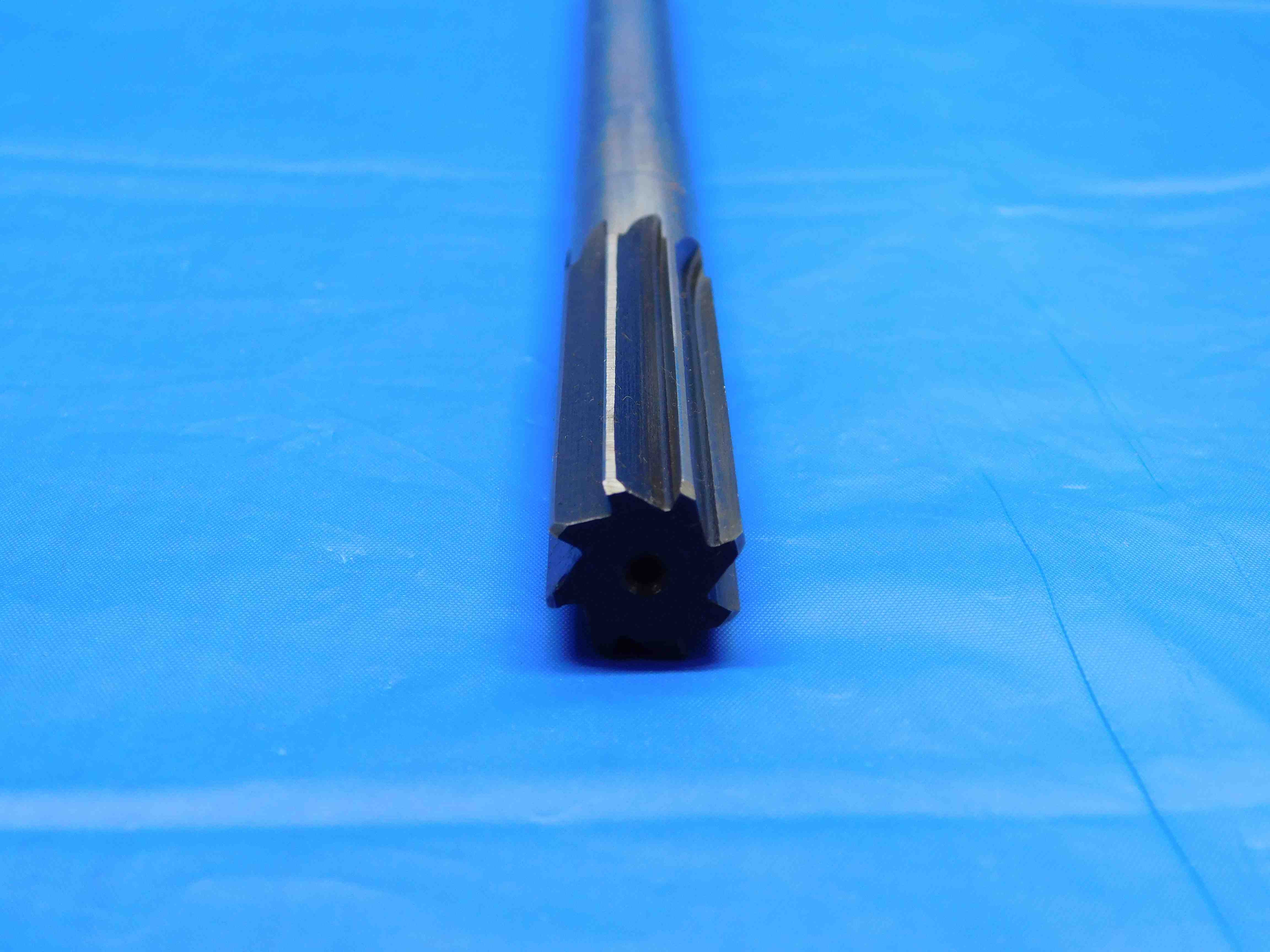0.6093 O.D. HSS CHUCKING REAMER 8 FLUTE .6093 39/64 .5938 +.0155