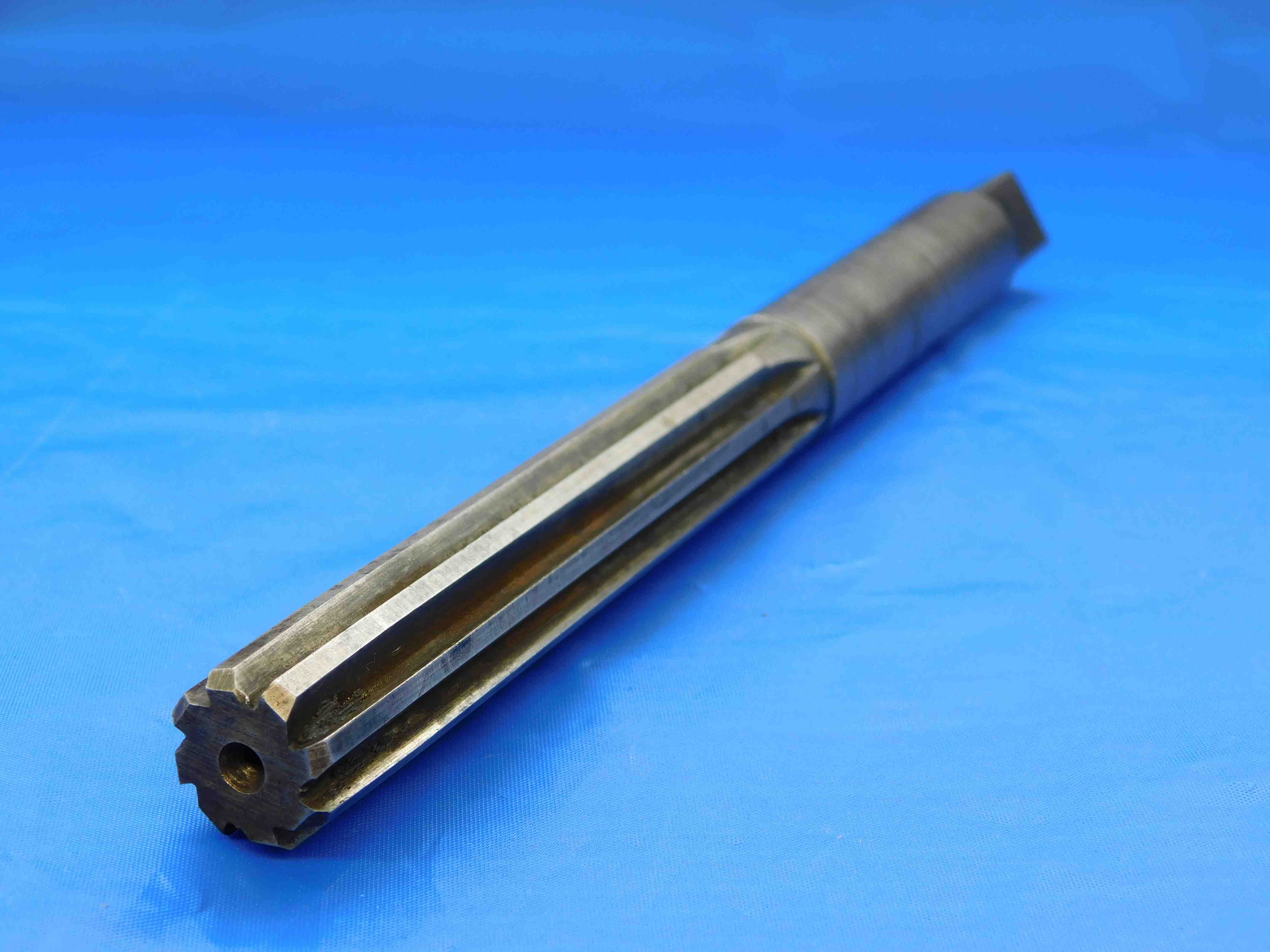 21/32 O.D. HSS CHUCKING REAMER 8 FLUTE .6562 ONSIZE STRAIGHT