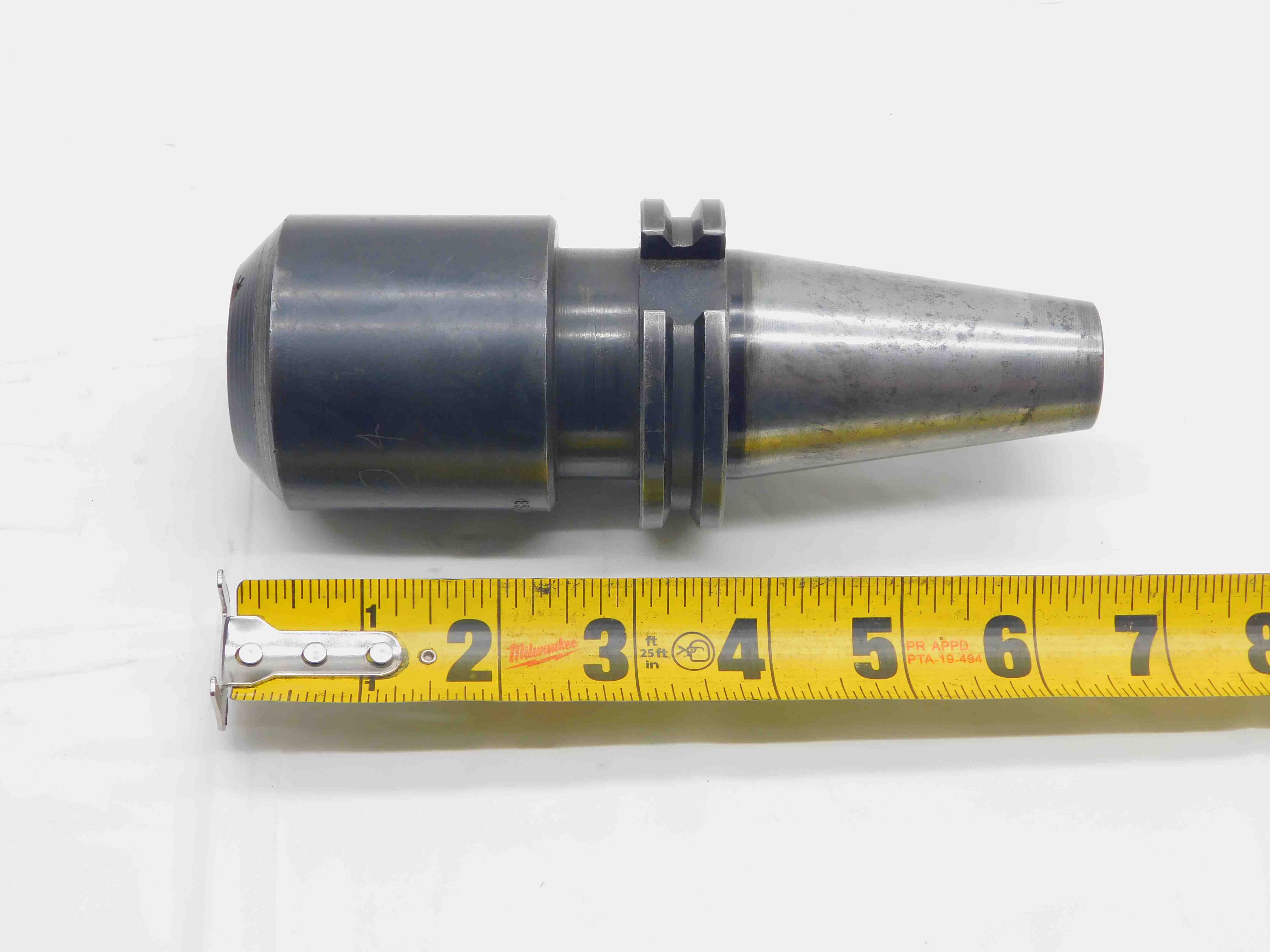 CAT40 7/8 I.D. SOLID END MILL TOOL HOLDER .875 3 3/4 PROJECTION 65456 S-J