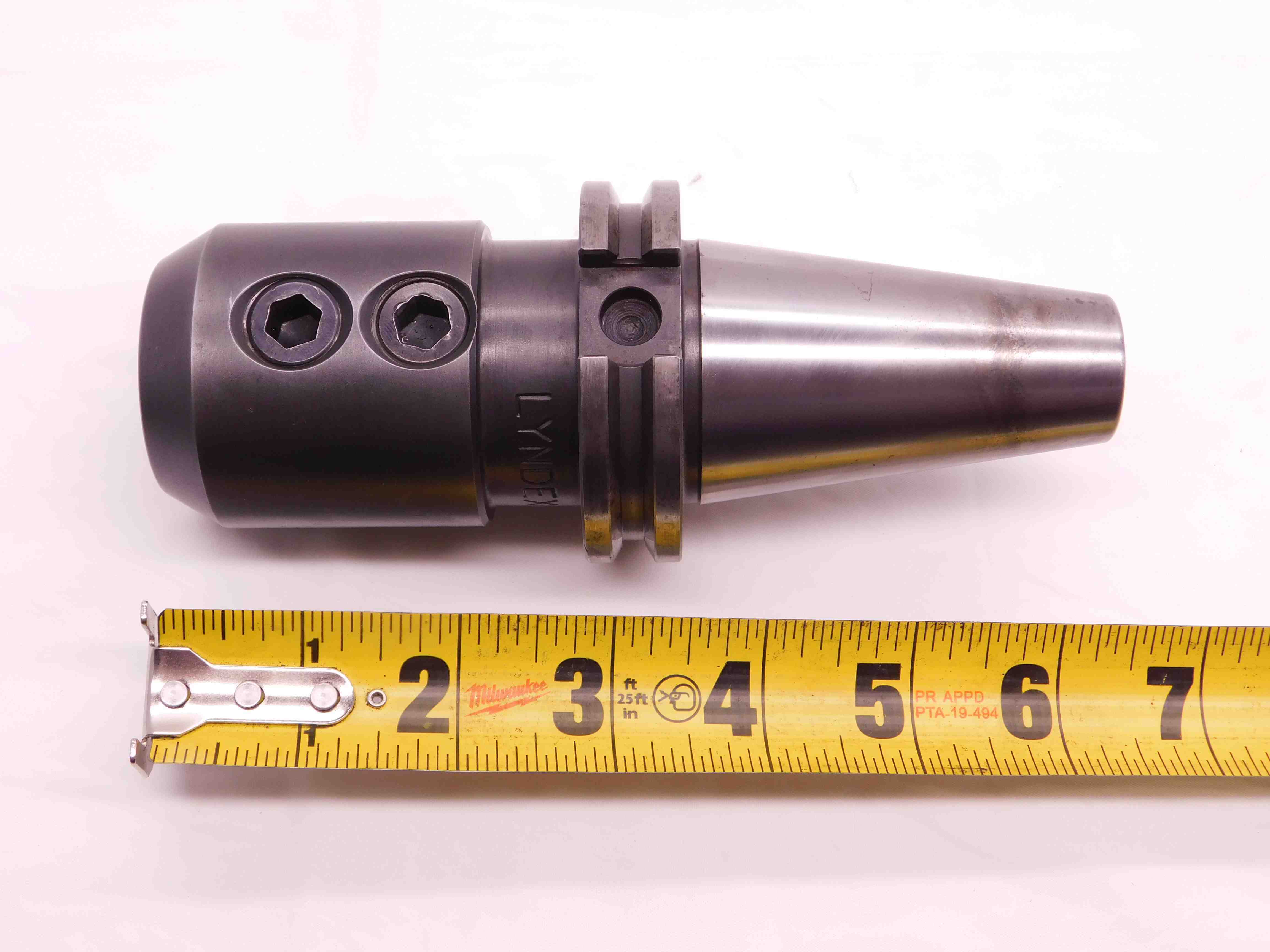 CAT40 LYNDEX 7/8 I.D. SOLID END MILL TOOL HOLDER .875 3 1/2 PROJ. C4006-0875