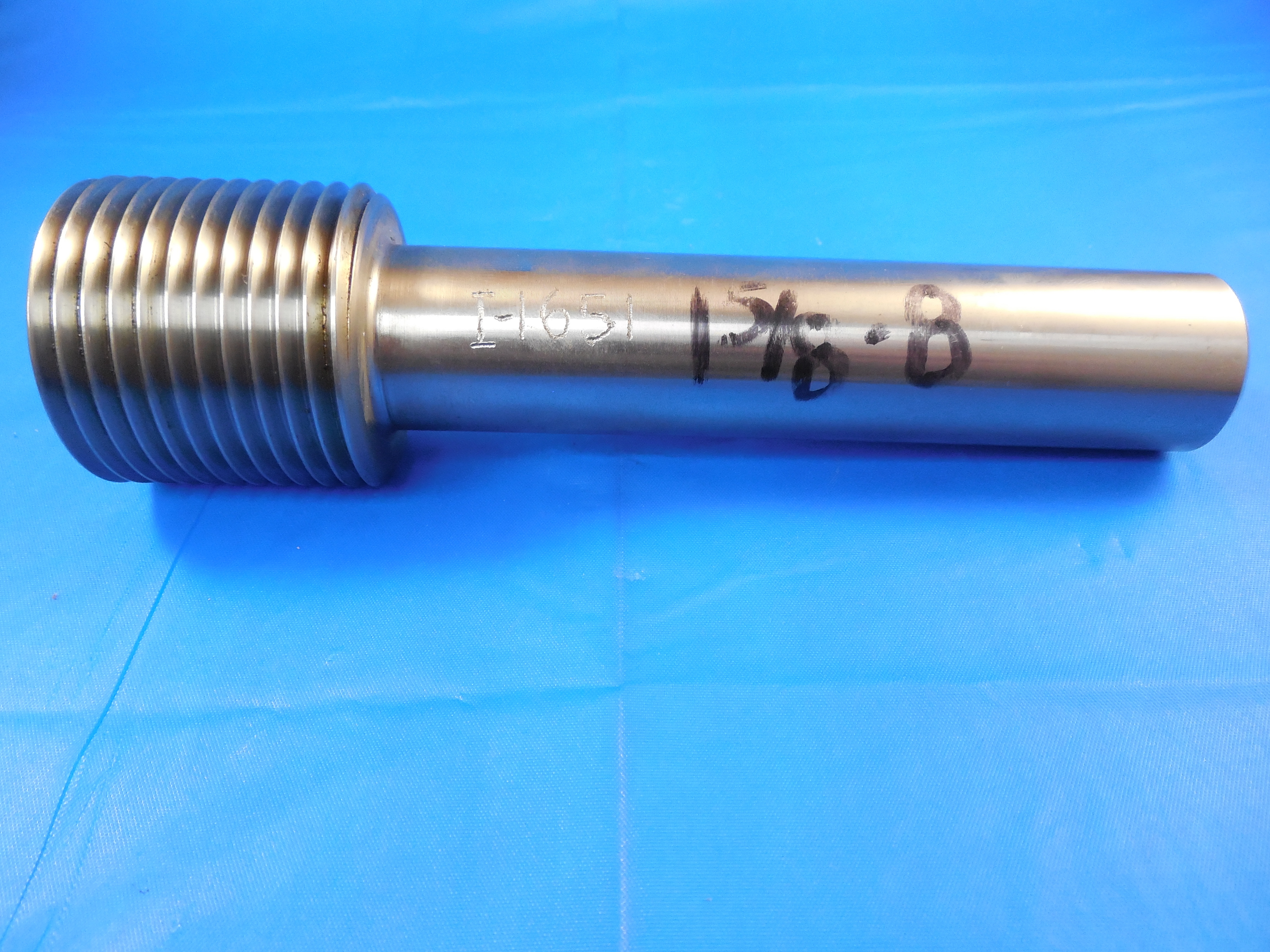 SHOP MADE 1 5 8 8 UNC 2B THREAD PLUG GAGE 1 625 P D 1 5422 MACHINE