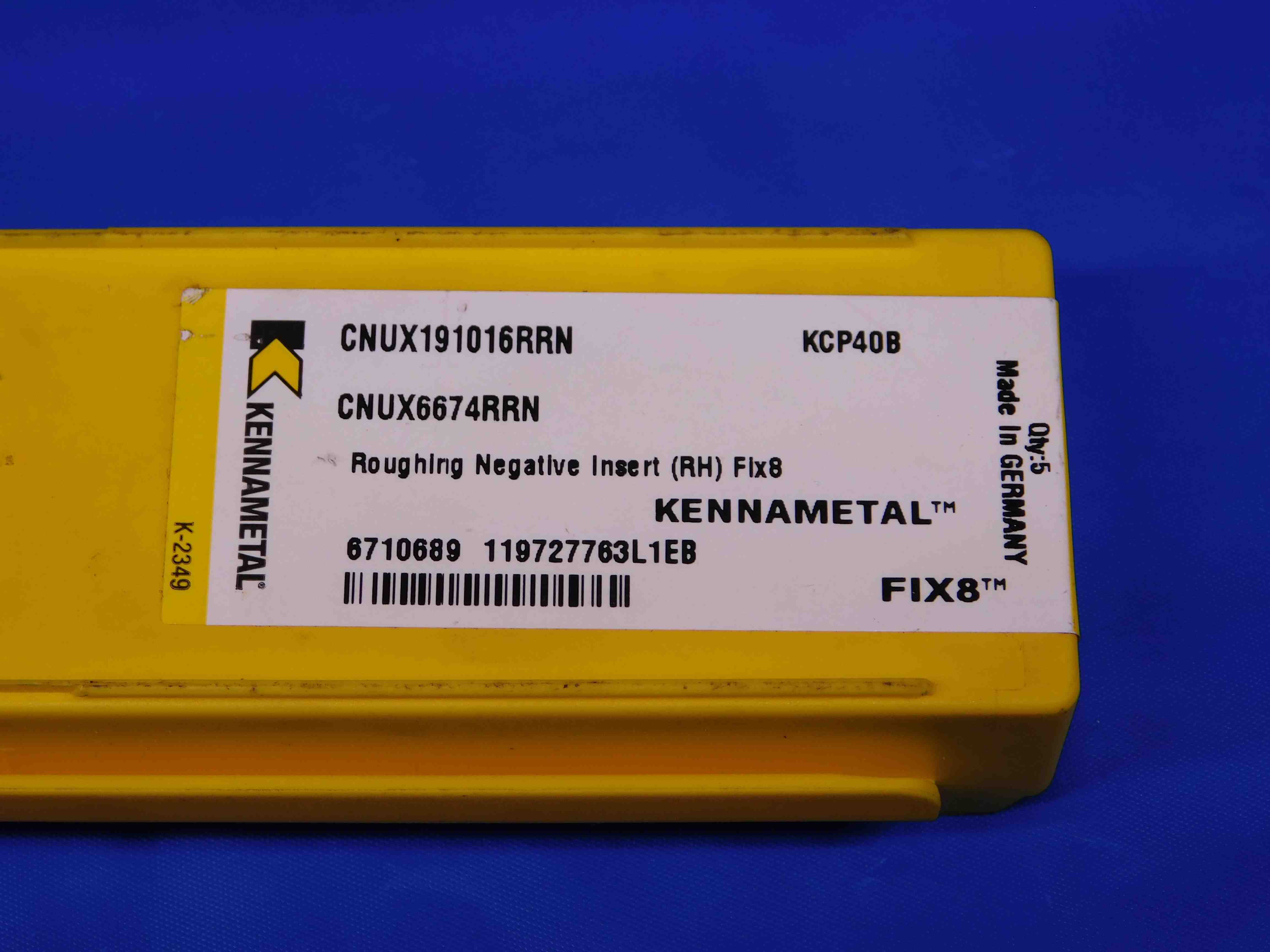 knknページ Kenloc™ • TNMG Insert • Negative • FN