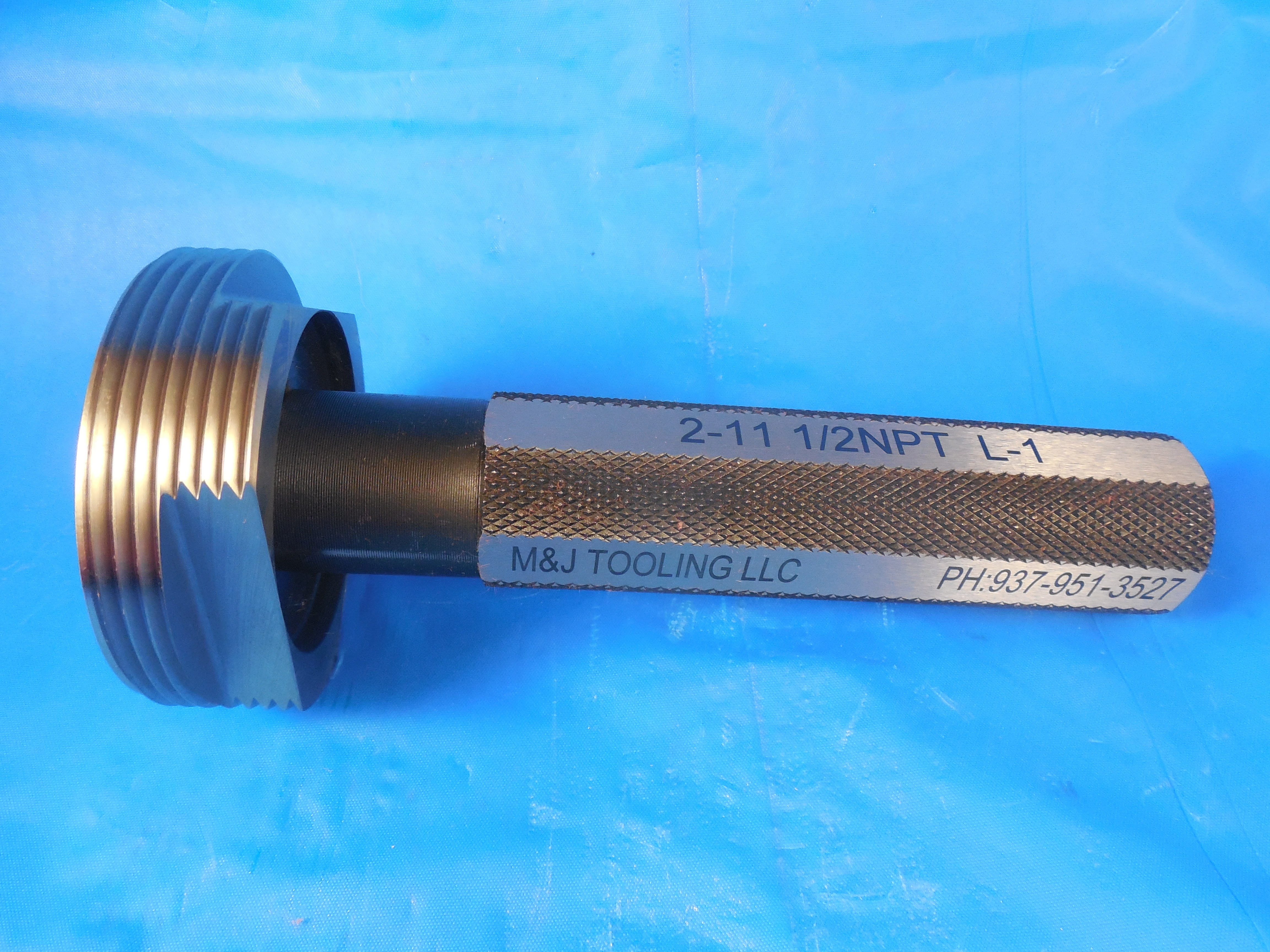 NEW 2" 11 1/2 NPT L1 PIPE THREAD PLUG GAGE 2.0 2.00 2.000 11.5 N.P.T. L
