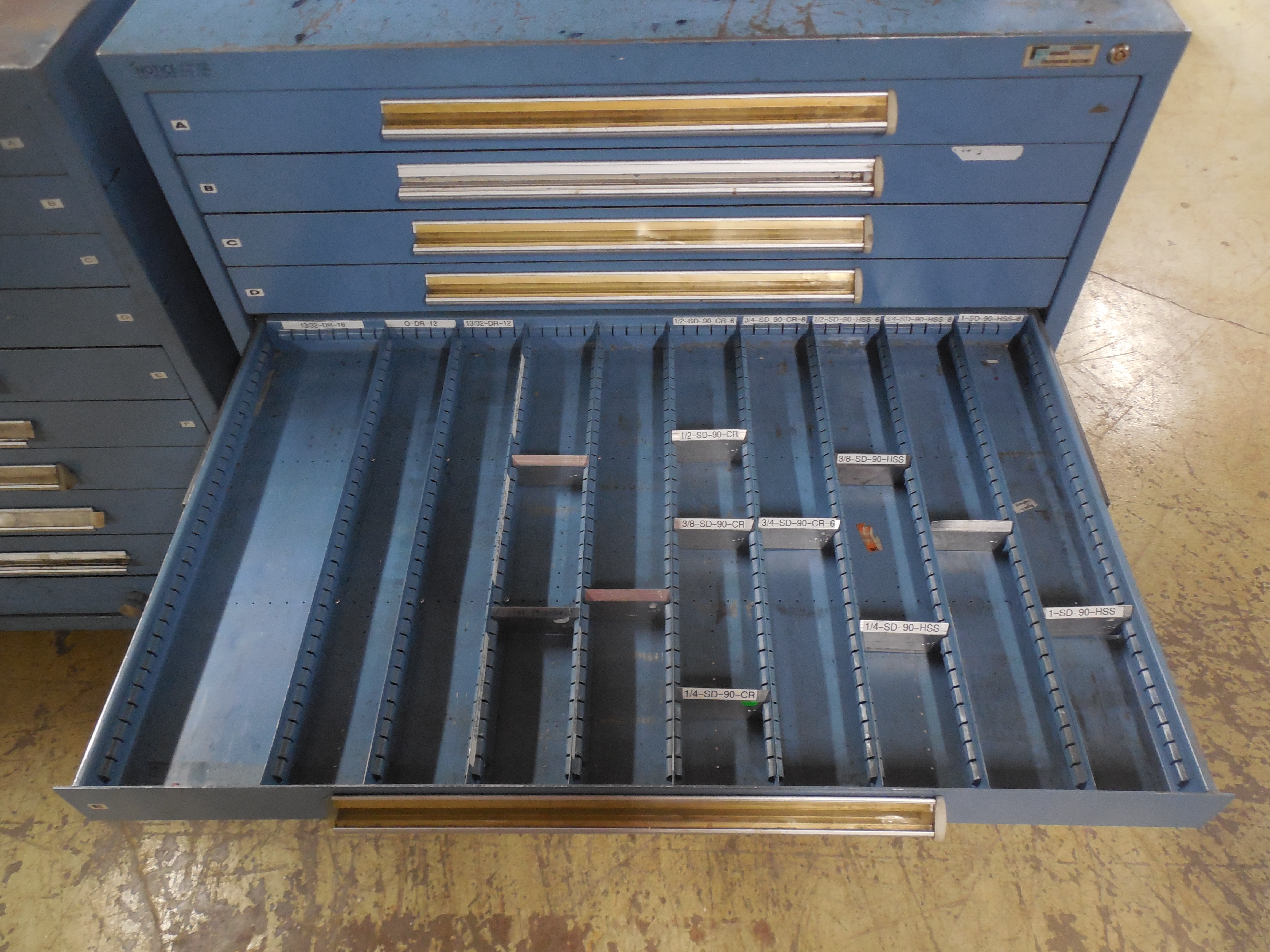 Nu Era Modular Drawer Systems 11 Drawer Industrial Tooling Cabinet