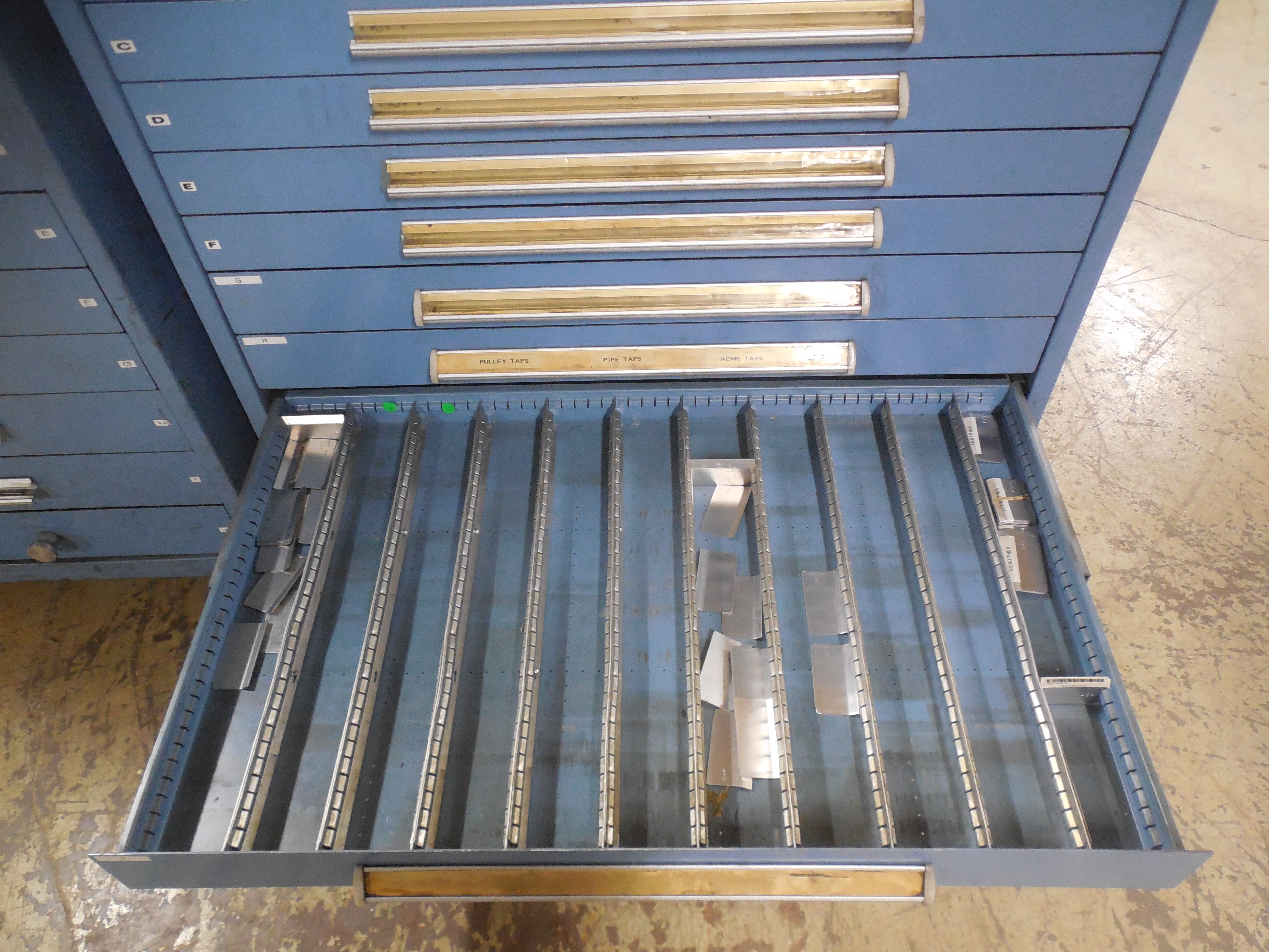 Nu Era Modular Drawer Systems 11 Drawer Industrial Tooling Cabinet