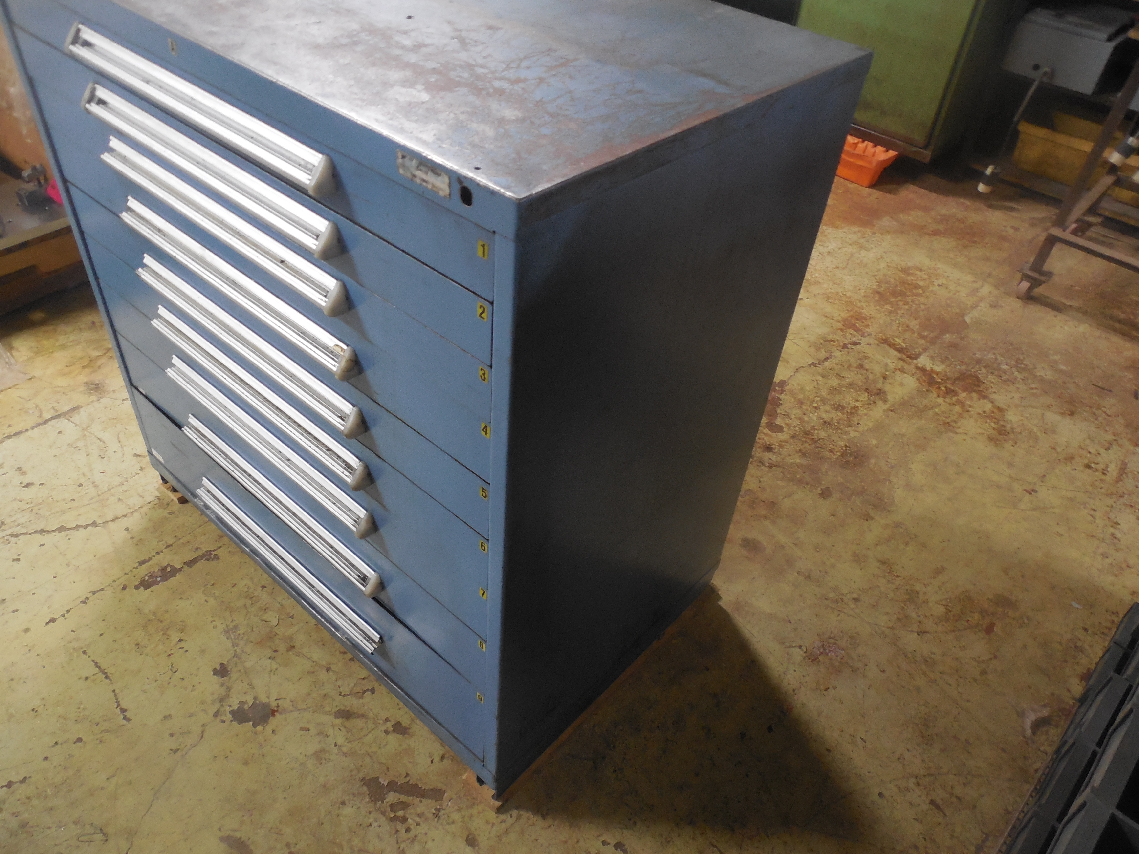 Nu Era Modular Drawer Systems 9 Drawer Industrial Tooling Cabinet