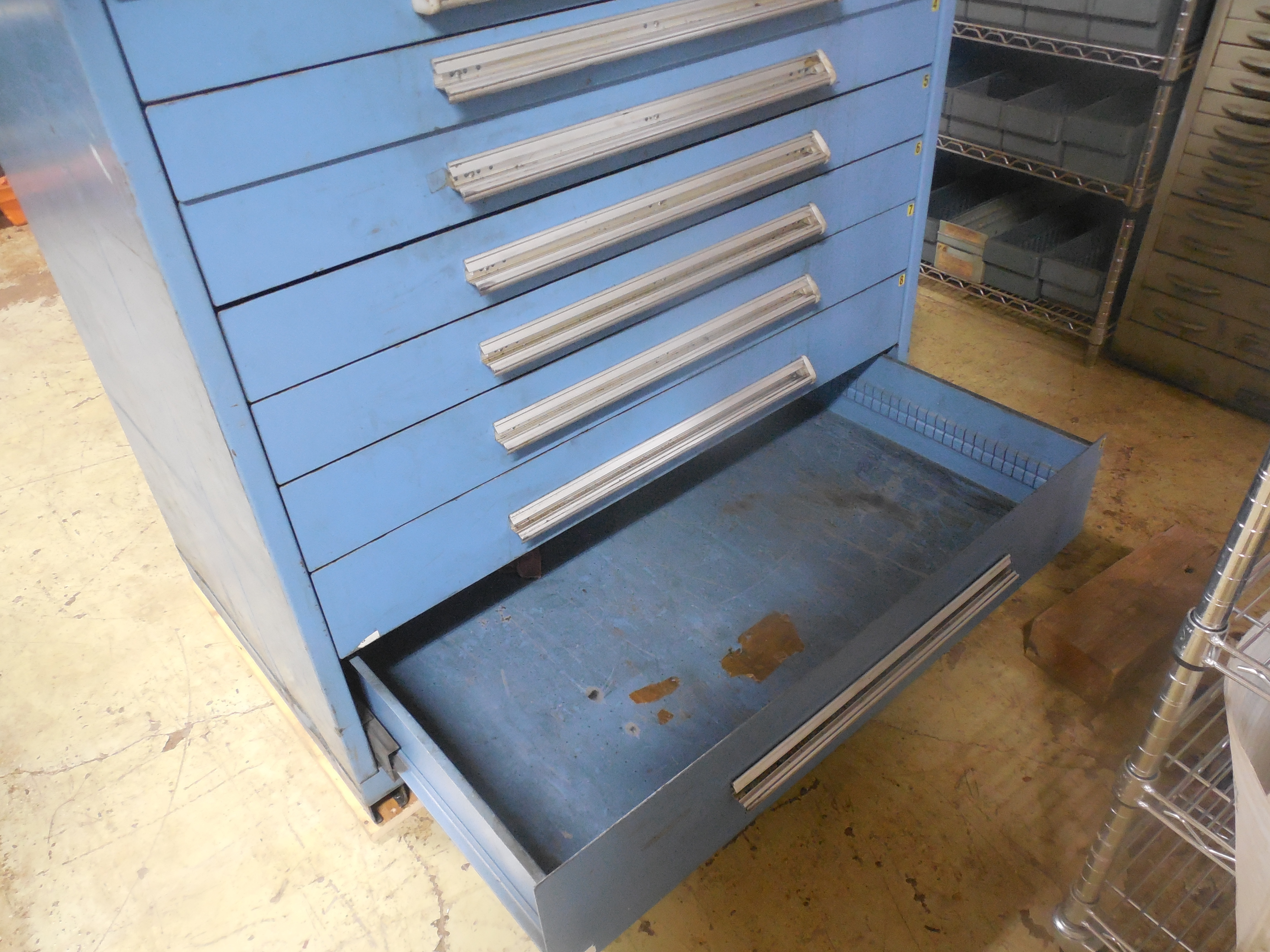 Nu Era Modular Drawer Systems 9 Drawer Industrial Tooling Cabinet