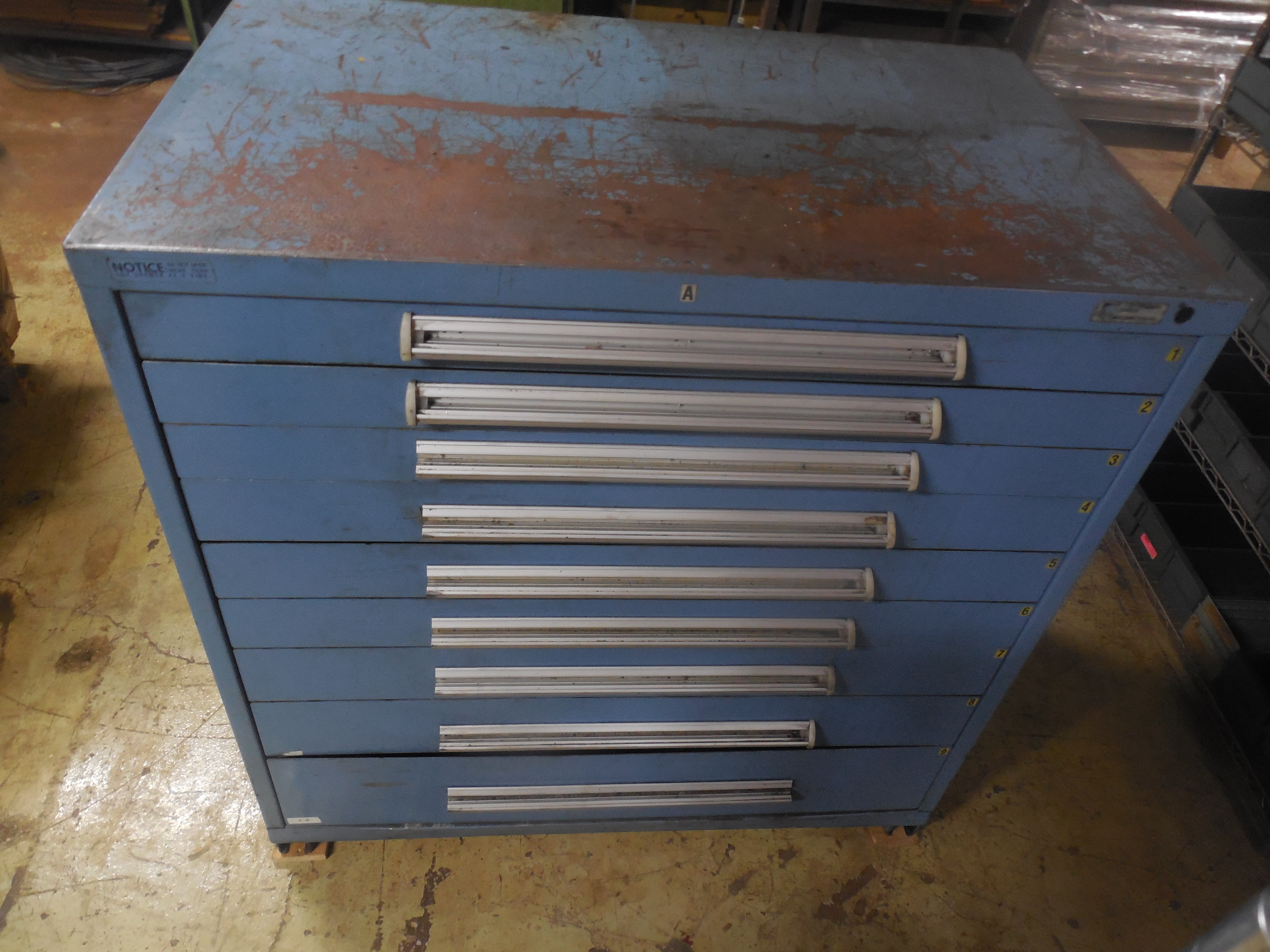 Nu Era Modular Drawer Systems 9 Drawer Industrial Tooling Cabinet