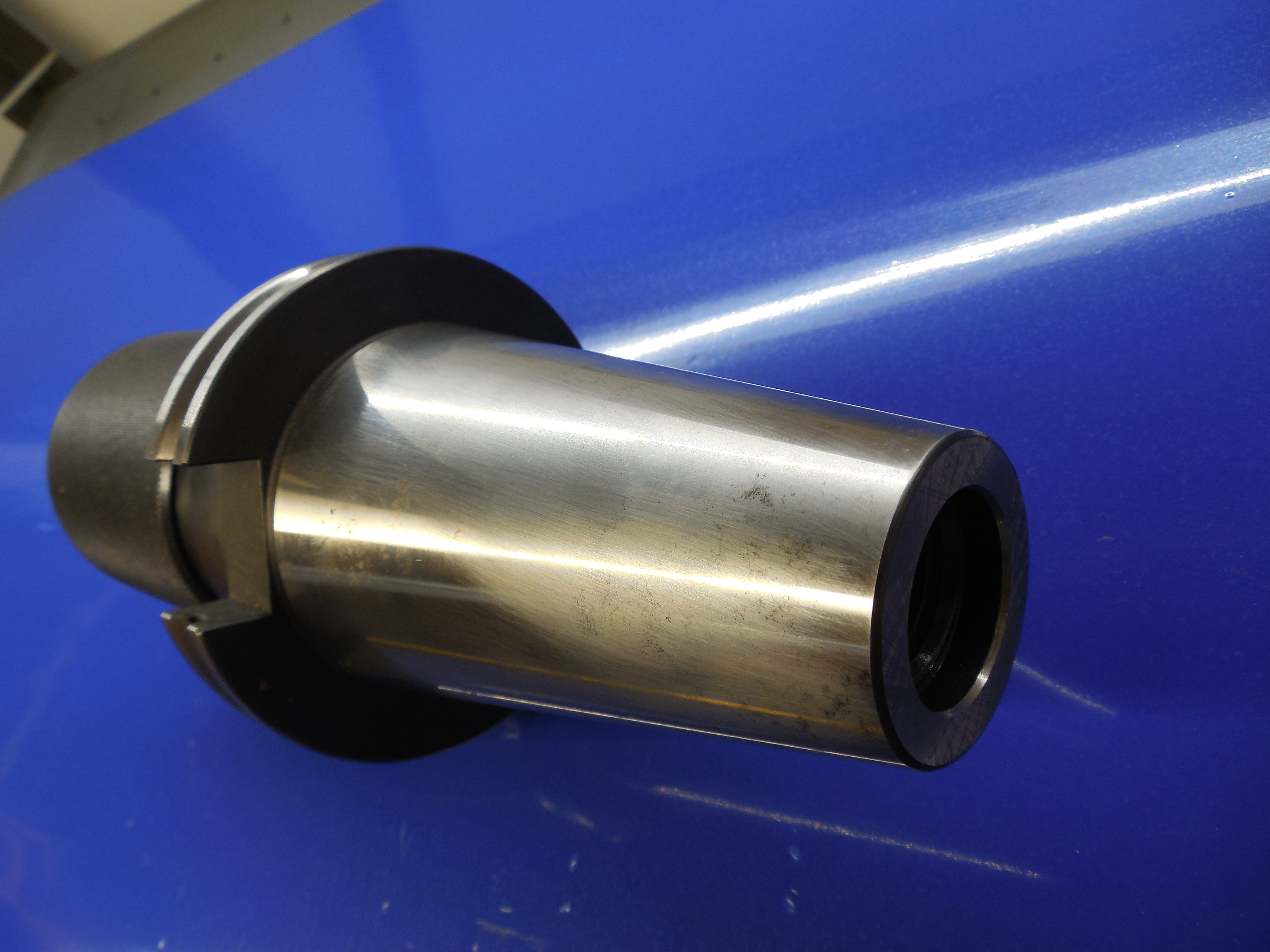 LYNDEX 3 RIGID TAP HOLDER COOLANT CAT 50 TAPPING HEAD C50R51375 13/16