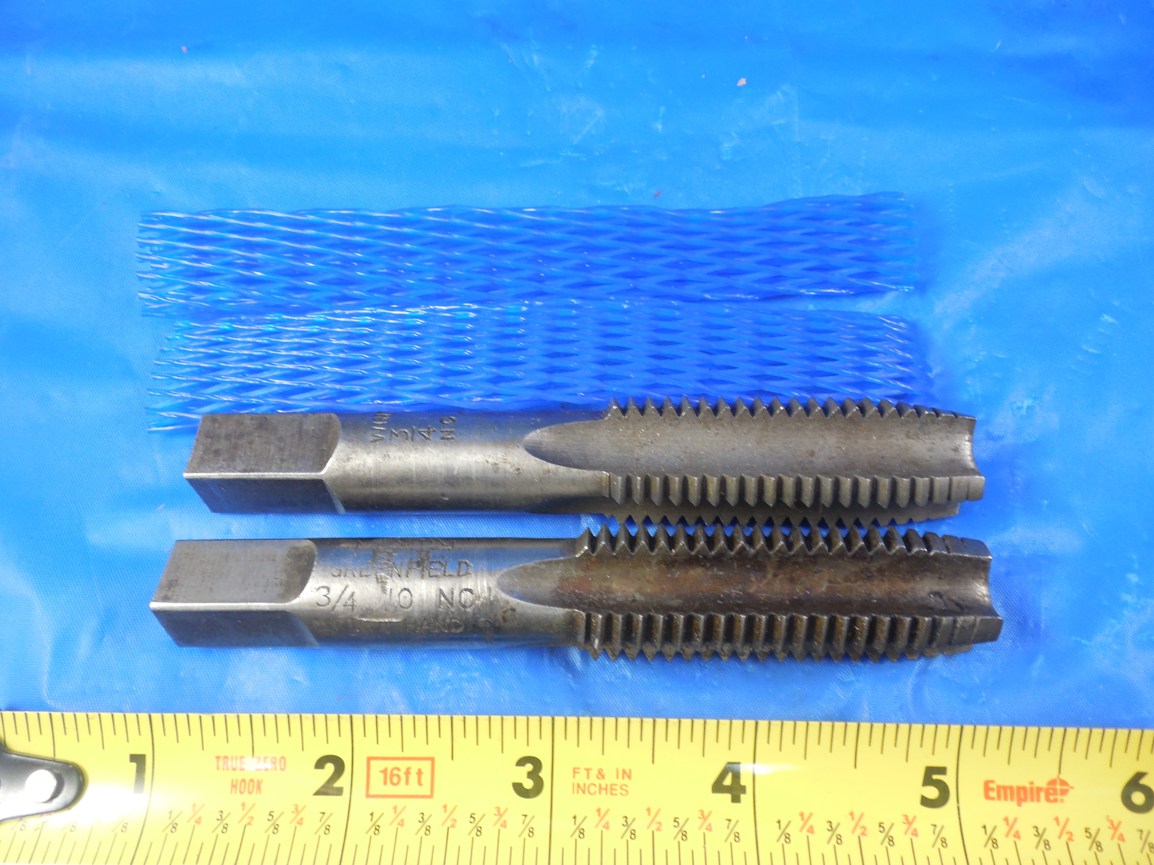 2 Flutes Widia GTD Made in USA! Spiral point H3 New Hand Tap 10-32 plug