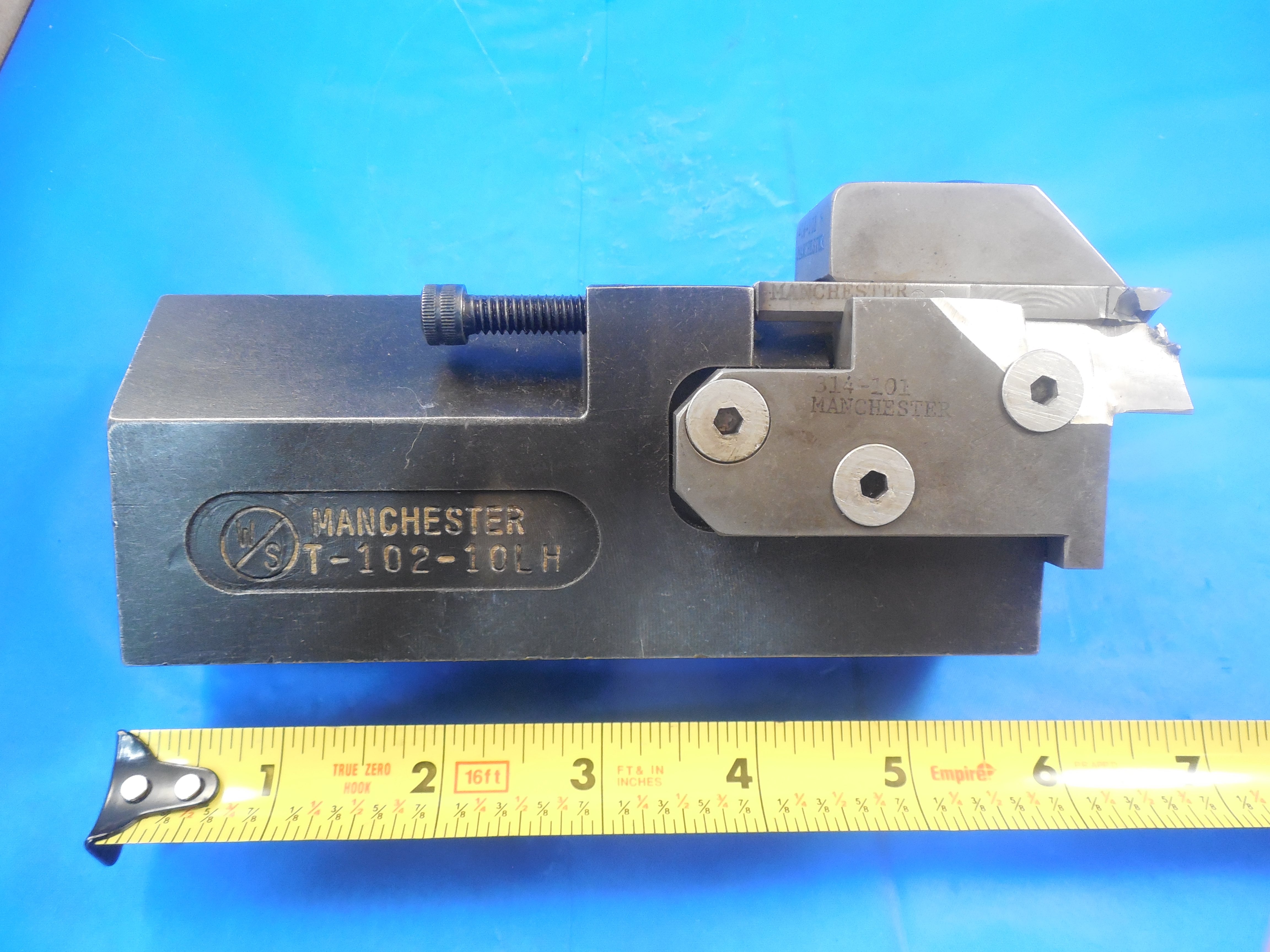 MANCHESTER T 102 10LH CUT OFF GROOVING TOOL LEFT HAND CNC LATHE TOOL