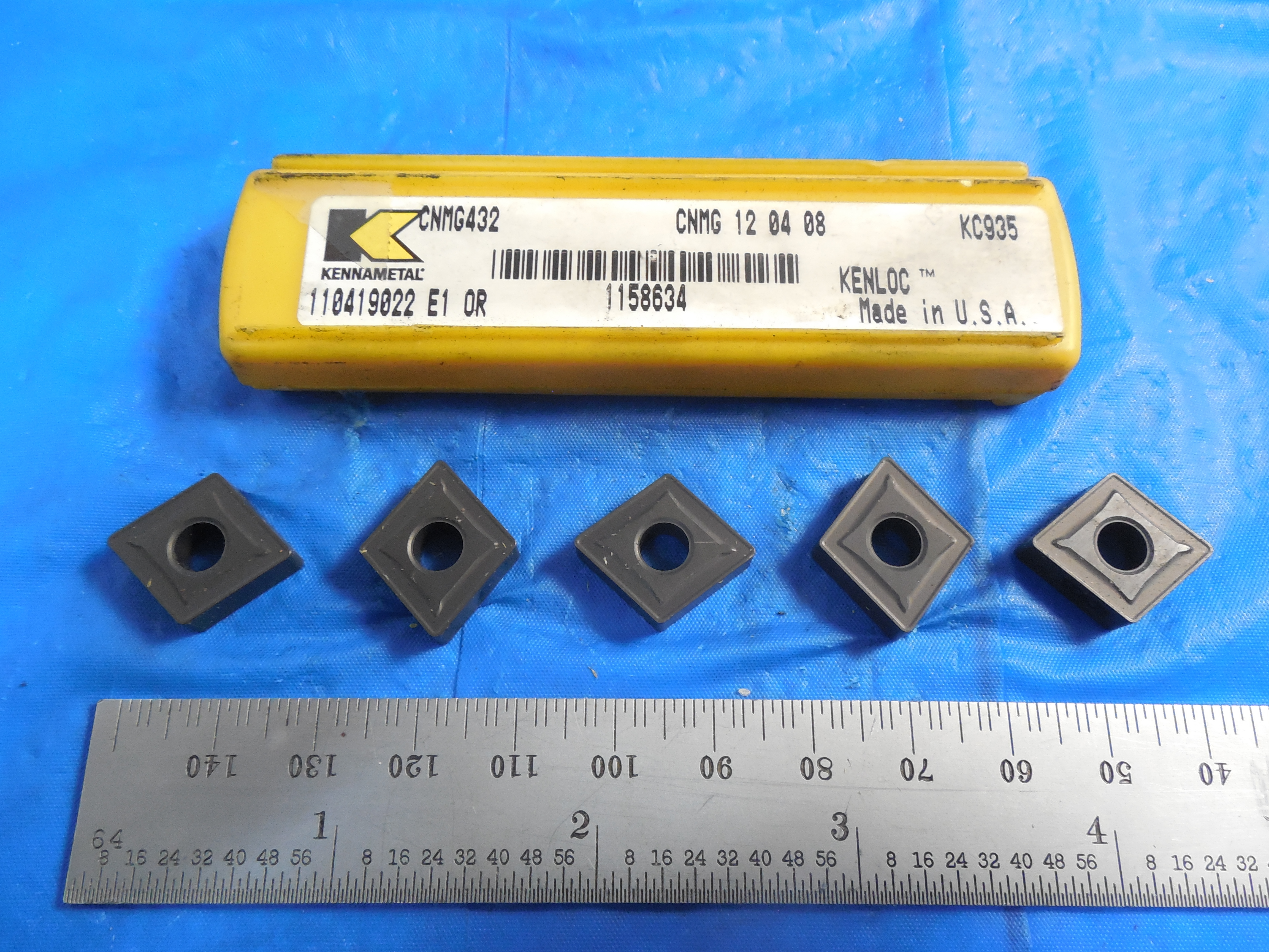 KENNAMETAL CNMG 432 12 04 08 KC935 CARBIDE INSERTS FOR TURNING AND