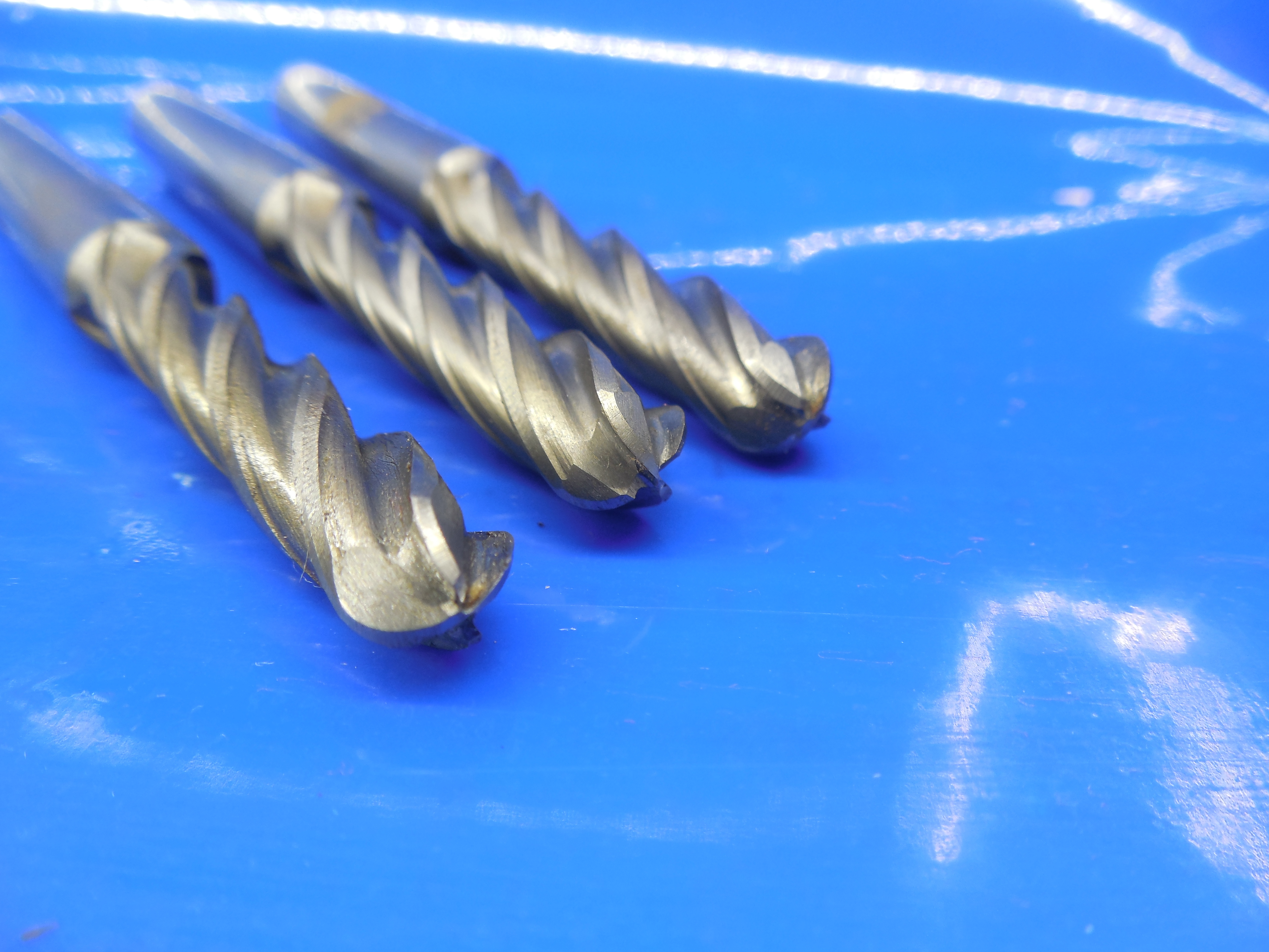 3PCS PUTNAM 5/16 DIA HSS BALL NOSE END MILL W/ 3/8 DIA SHANK 4 FLUTE 1 1/2 LOC eBay