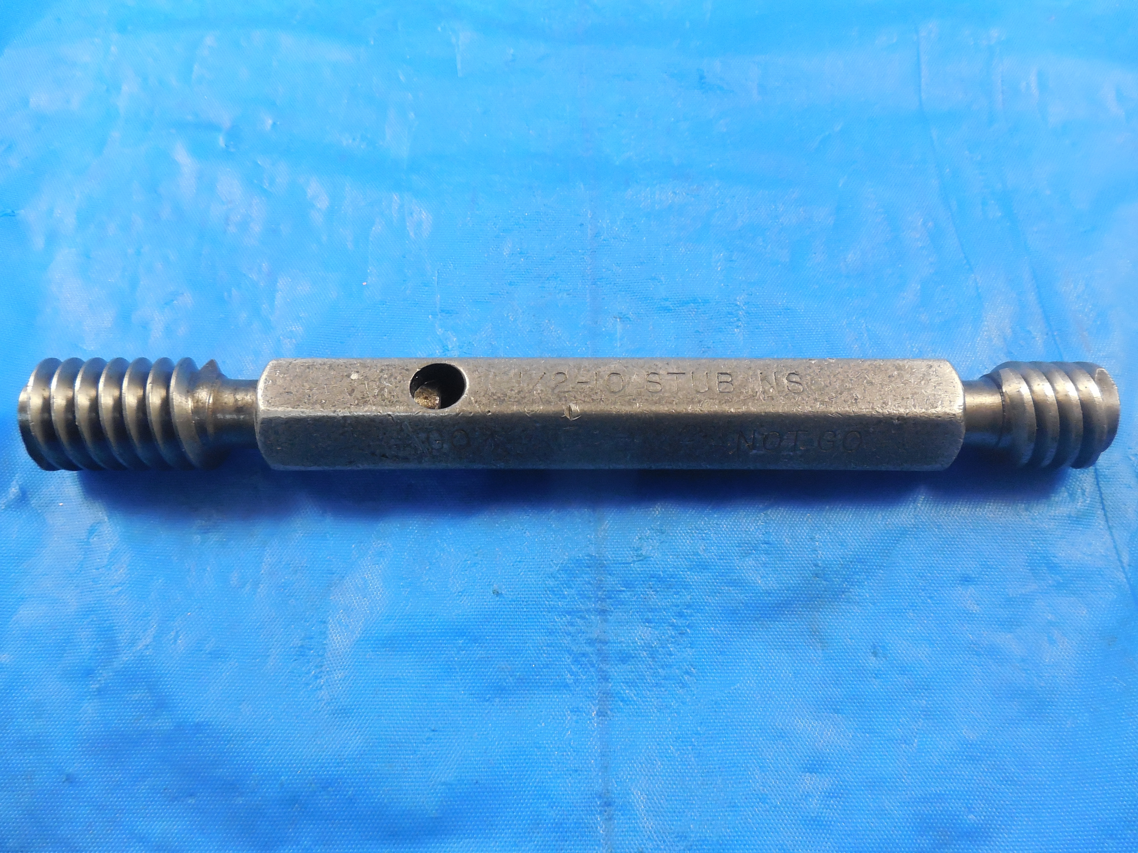 1/2 10 STUB NS ACME DOUBLE LEAD THREAD PLUG GAGE .5 GO NO GO PDS
