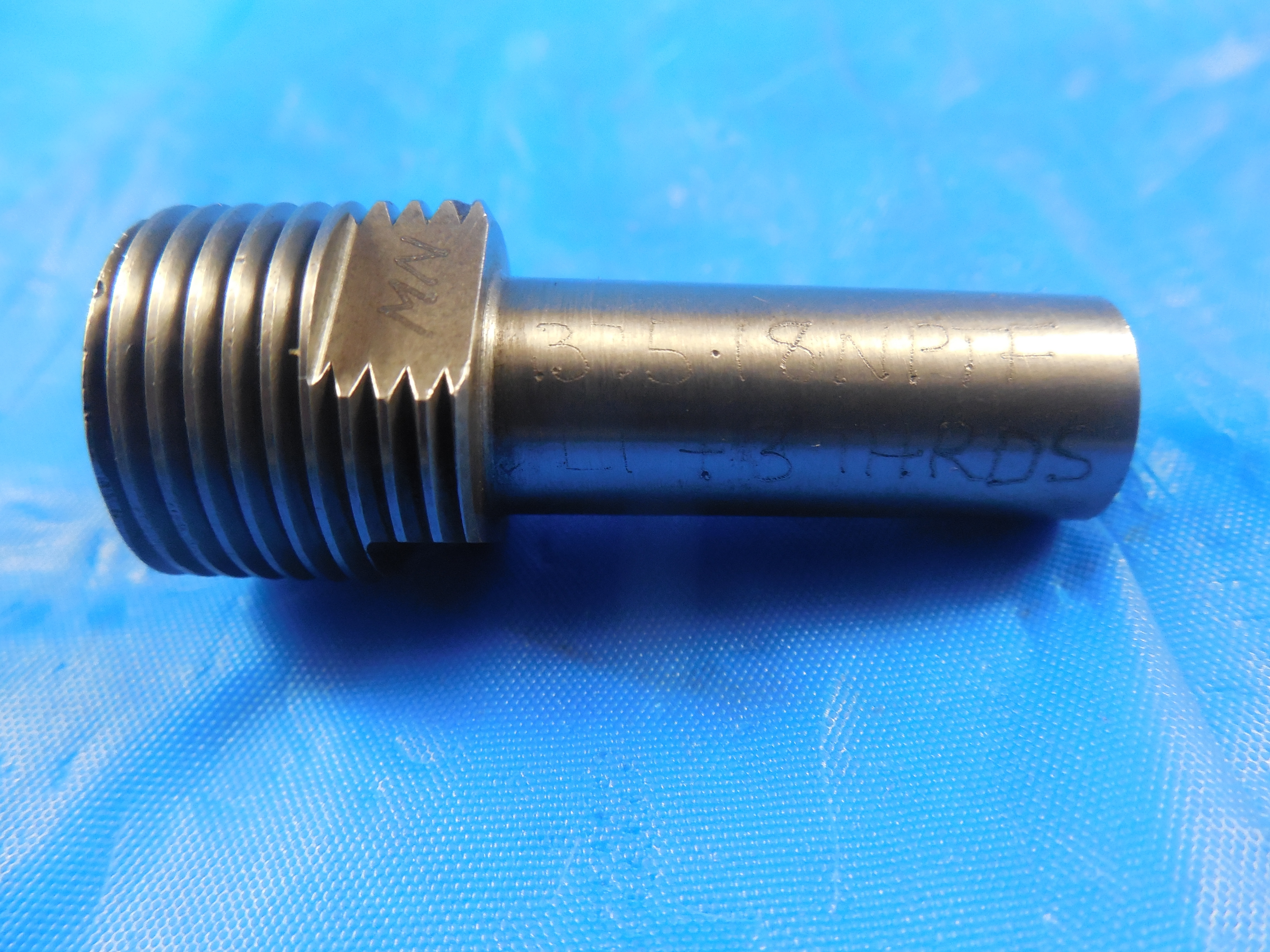 3/8 18 NPTF L1 3 STEP PIPE THREAD PLUG GAGE .375 N.P.T.F. 3/8