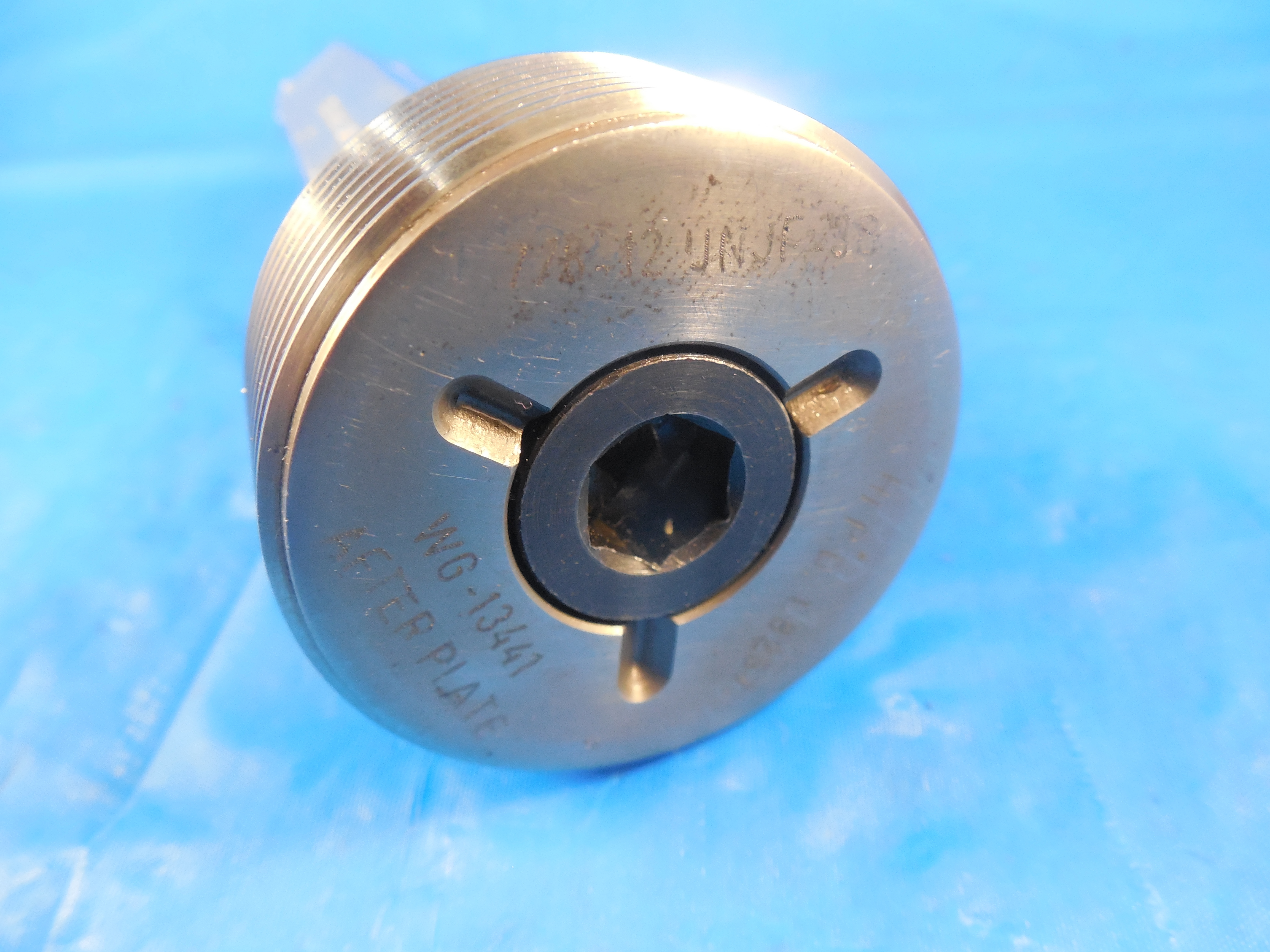 1 7/8 12 UNJF 3B THREAD PLUG GAGE 1.875 NO GO ONLY P.D. = 1.8267