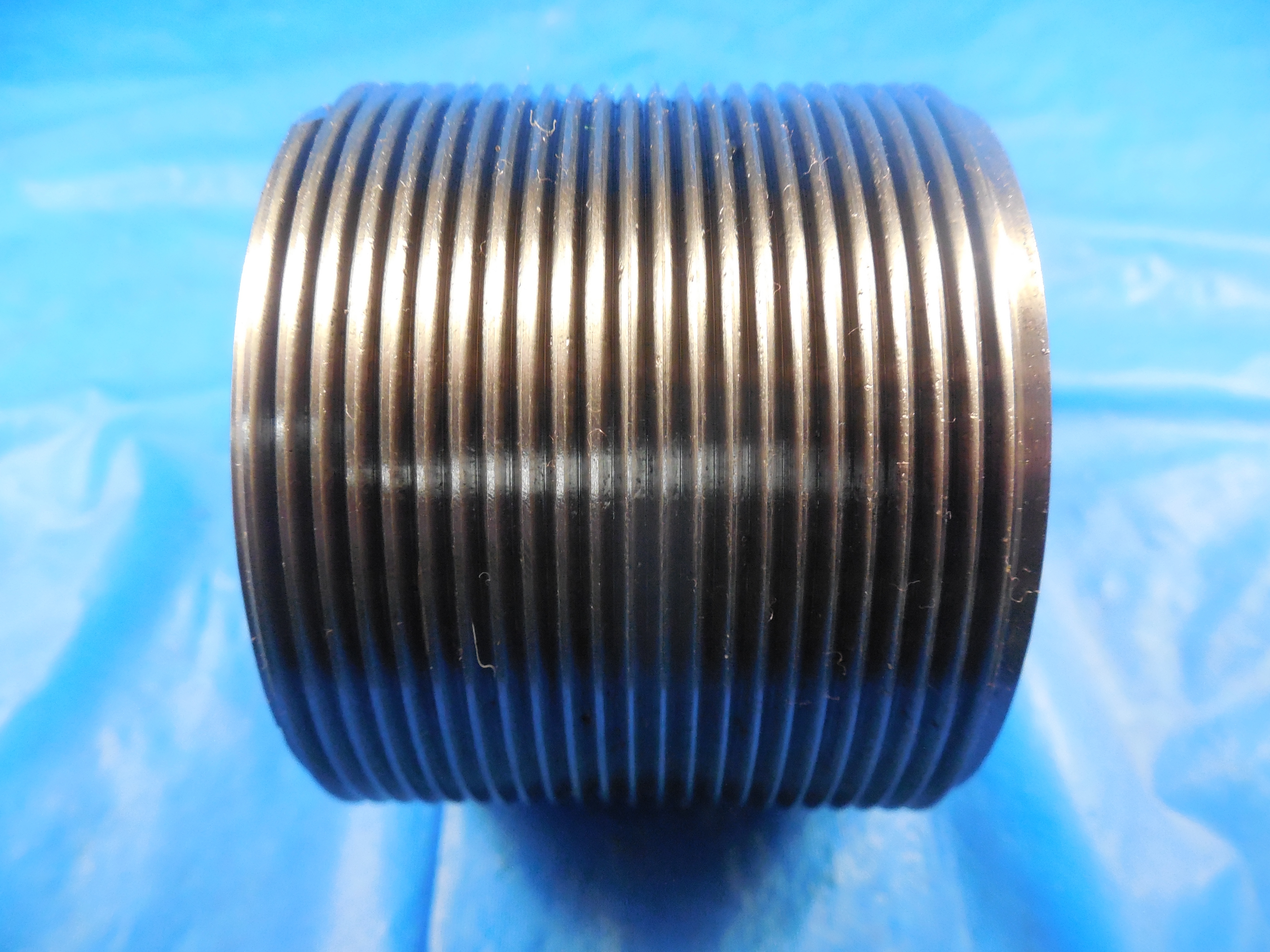 2 1/2 12 UNJ 3A BEFORE PLATE THREAD PLUG GAGE 2.5 GO ONLY P.D. = 2.4435