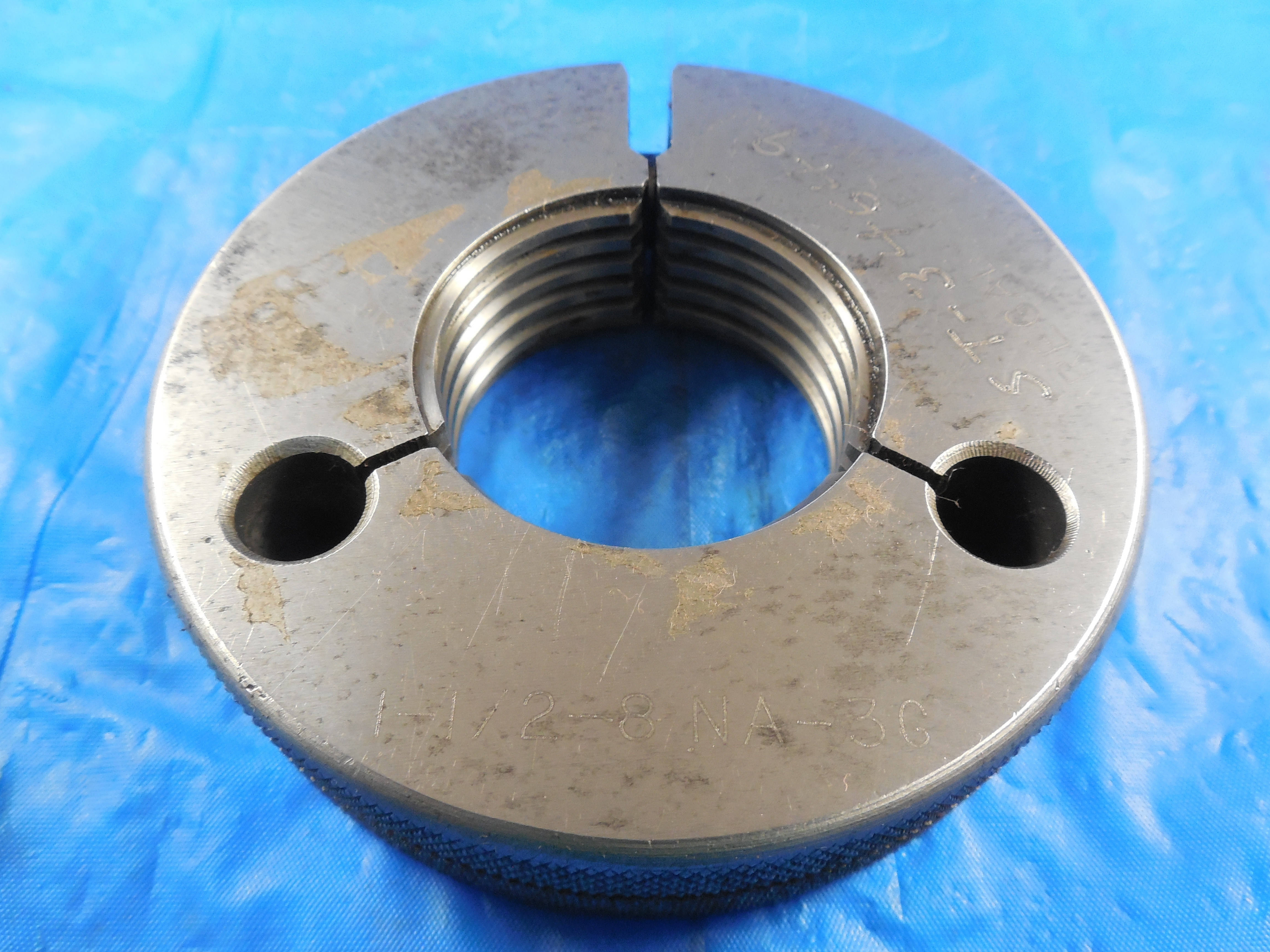 1 1/2 8 NA 3G NATIONAL ACME THREAD RING GAGE 1.5 GO ONLY P.D. = 1.4218