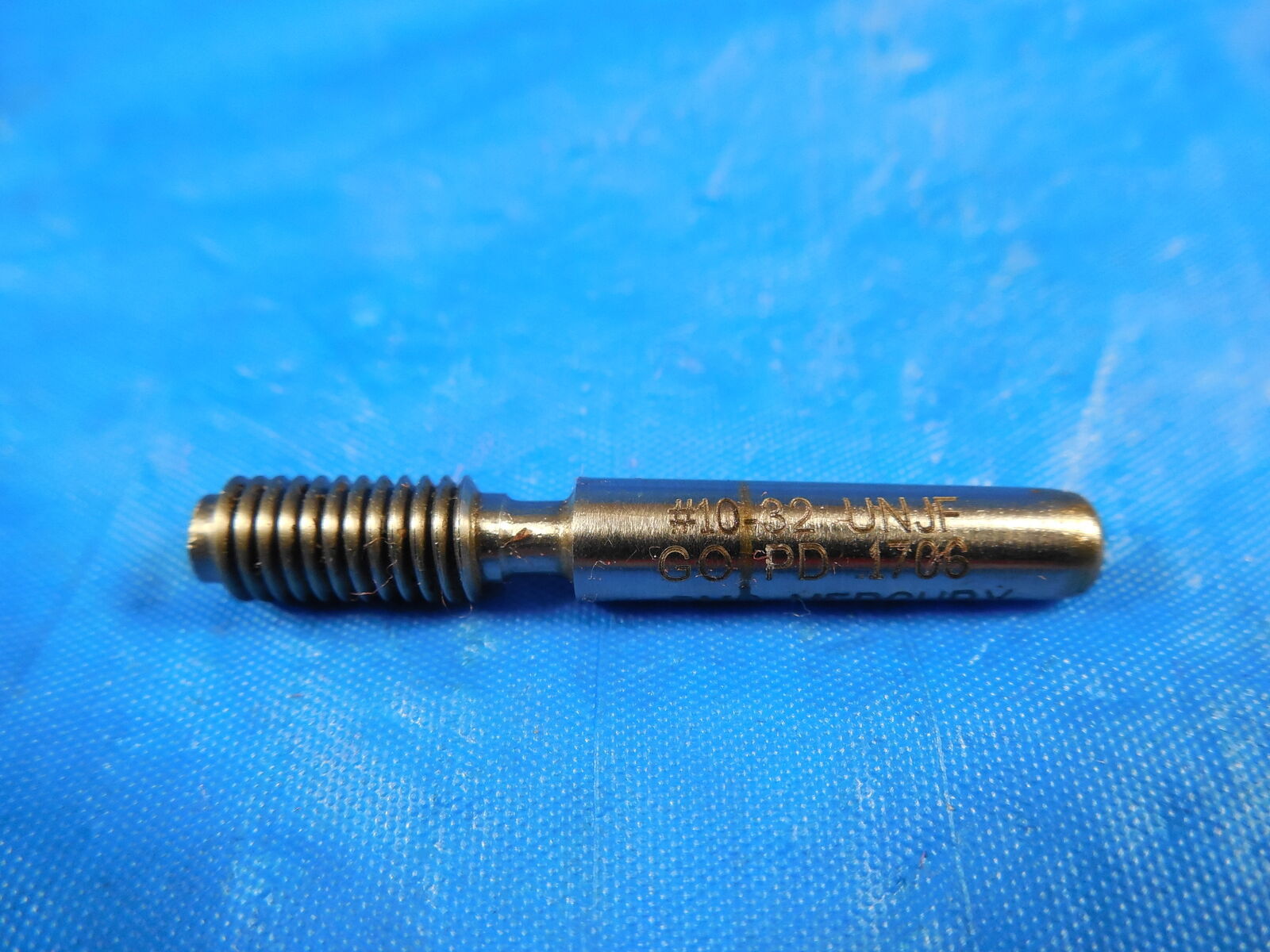 10 32 UNJF 2B OR 3B THREAD PLUG GAGE 10 .190 GO ONLY P.D. = .1706 10