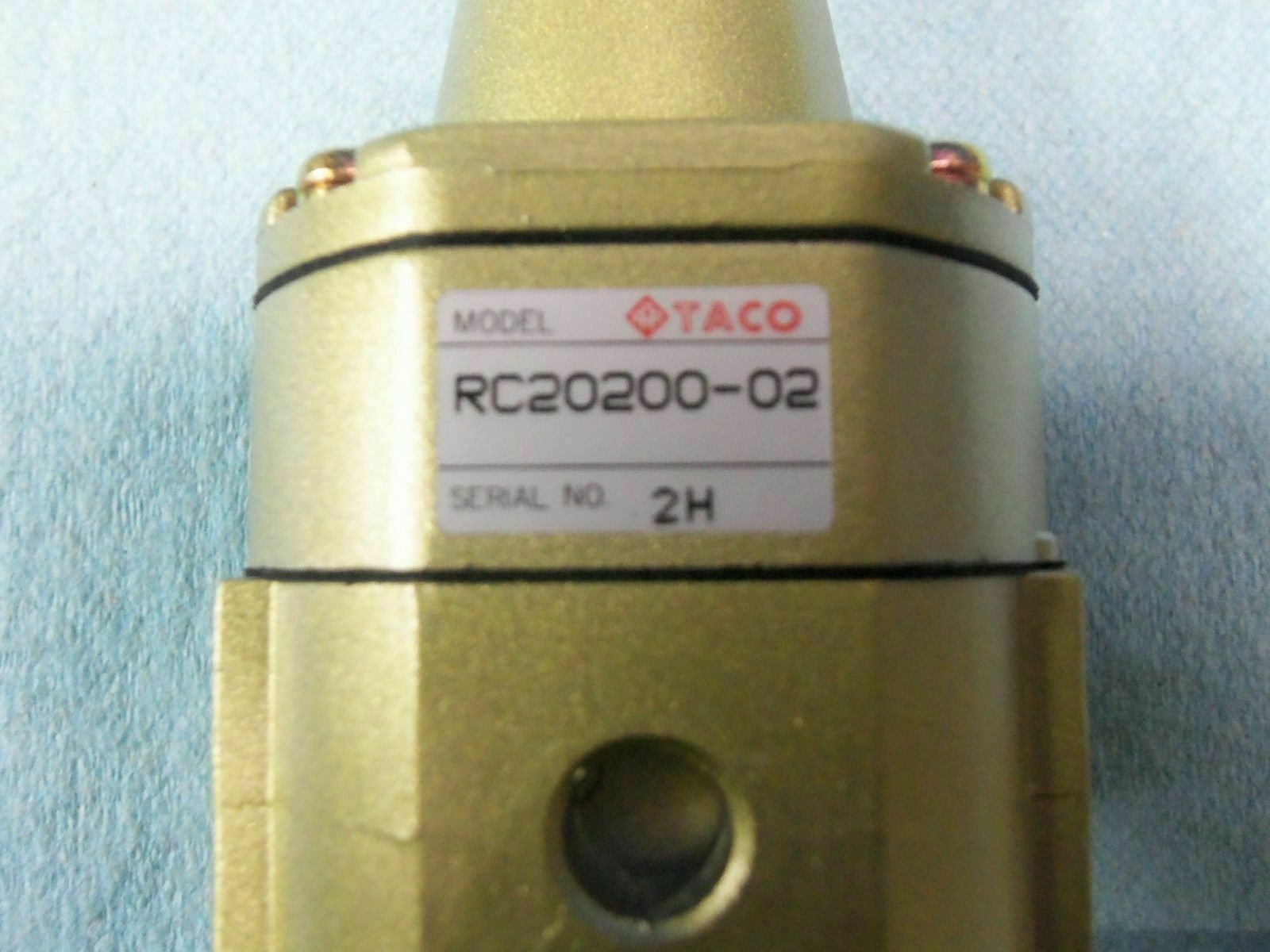 Neue Taco RC20200 02 Air Regulator Made in USA pneumatische Maschinen