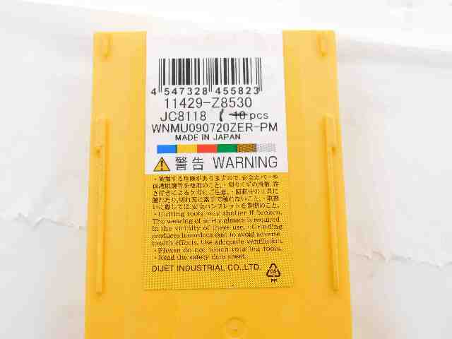 1pc NEW DIJET WNMU090720ZER-PM JC8118 CARBIDE INSERT 11429-Z8530
