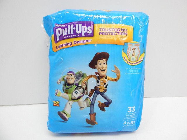 Pull-Ups Learning Designs Potty Training Pants for Boys, 4T-5T (38-50lbs) 33 ct