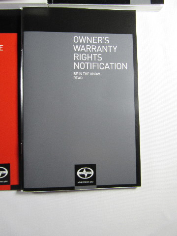 2014 Scion FR-S Owners Manual Book | eBay