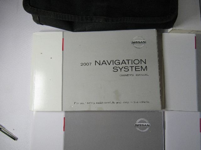 2007 Nissan Versa Owners Manual Book | eBay