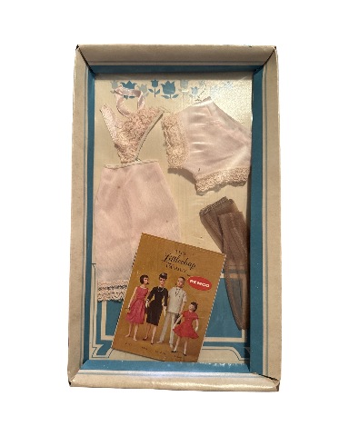 Remco Doll Libby;s Plaid Coat Boots Gloves Little Chap 1963 Set MIB NRFB in Box