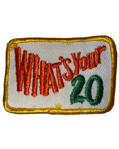 What's Yoru 20 Trucker Uniform Patch