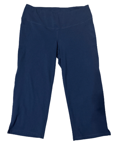 Jockey Fitness Navy Blue Jogger Yoga Capris Pants XXL