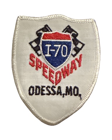 Highway I-70 Speedway Odessa, Mo. Vintage Uniform Patch