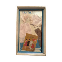 Remco Doll Libby;s Plaid Coat Boots Gloves Little Chap 1963 Set MIB NRFB in Box