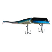 Vintage Fred Arbogast XL Fishing Lure Oversized with Rubber Tail