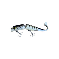 Vintage Fred Arbogast XL Fishing Lure Oversized with Rubber Tail