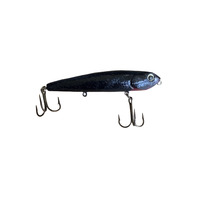 Vintage Fishing Lure Hand Painted Wooden with realistic Eye