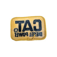 CAT Diesel Power Yellow and Black Vintage Uniform Patch