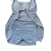 Popilush Shapewear XL Romper Dress Bodicon Built In Shorts Blue Women’s XL NWT