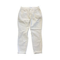 White Denim Jeans from Judy Blue 14W Ankle Length Cuff