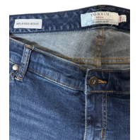 Torrid Women's Size 16R Dark Denim Jeans Slacks Relaxed Boot cut Torrid Women's Size 16R Dark Denim Jeans Slacks Relaxed Boot cut