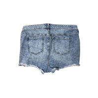 Torrid #Feelthefit sz 16 Light Blue Denim Jean Shorts with Frings Torrid #Feelthefit sz 16 Light Blue Denim Jean Shorts with Frings