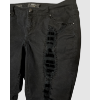 Torrid Premium Women's Size 16 Black Distressed Black Denim Jeans Torrid Premium Women's Size 16 Black Distressed Black Denim Jeans