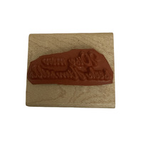 Wise Men still Seek Him Stamping Up  Village Wooden Rubber Stamp