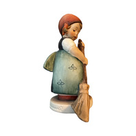 Goebel Hummel Girl with a Broom Figurine in Box 729