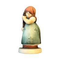 Goebel Hummel Girl with a Broom Figurine in Box 729