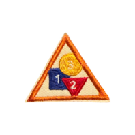 Girl Scout Triangle Dollars and Cents Money Earner Vintage Uniform Patch