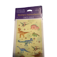 Hallmark Cards Heartline Sticker Jurassic Dinosaurs T-Rex Troiceratops