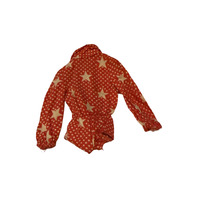 Vintage Barbie Dress Best Buy Sport Star #3353 Bodysuit Red and White