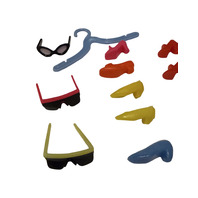 Vintage Barbie Francie Shoes and Sunglasses Accessories Lot